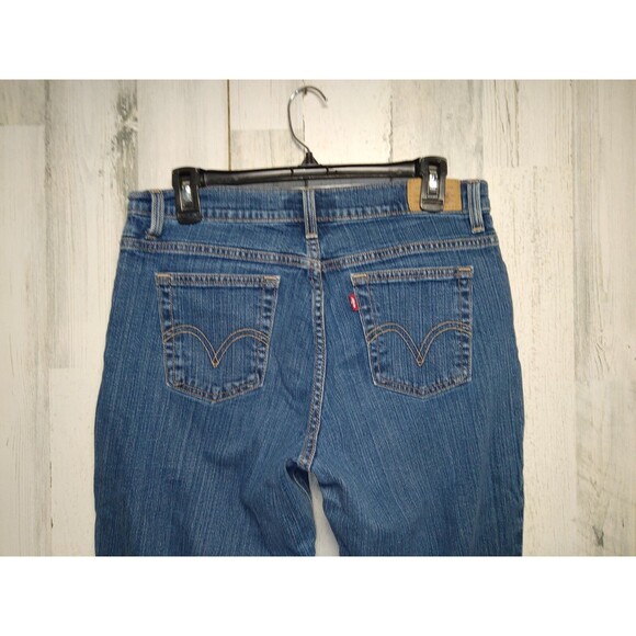 Levi 550 Jeans Women's 12M 32x30 Classic Relaxed Boot Cut Stretch Blue Denim - Picture 6 of 9